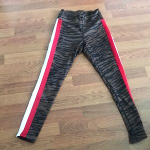 Pam & Gela animal print leggings (size xs)